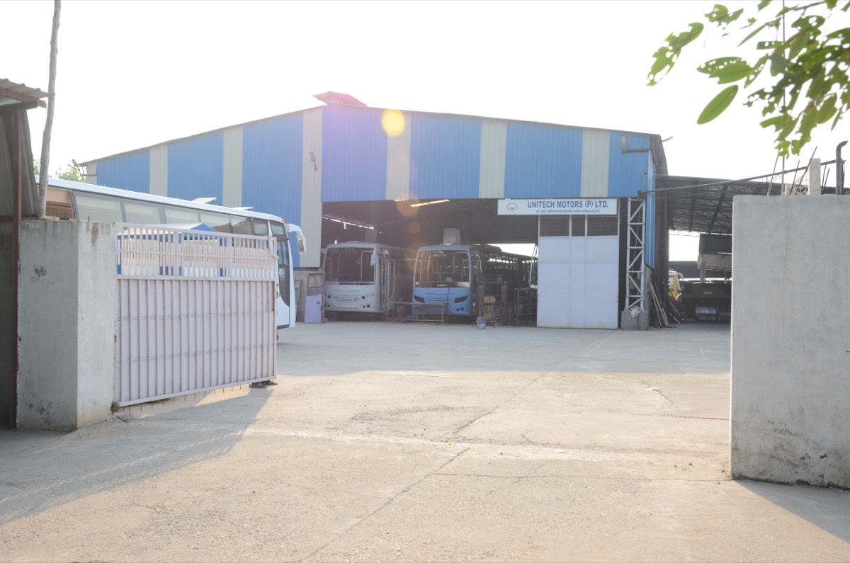 Unitech Motors plant entrance