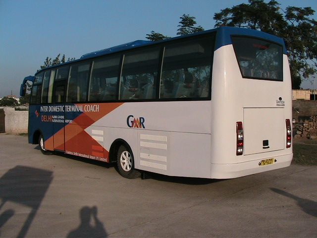 Inter-domestic terminal coach — Delhi IGI Airport