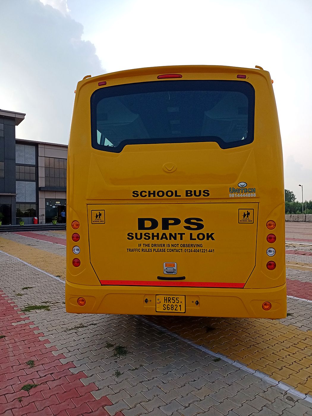 DPS Sushant Lok — rear