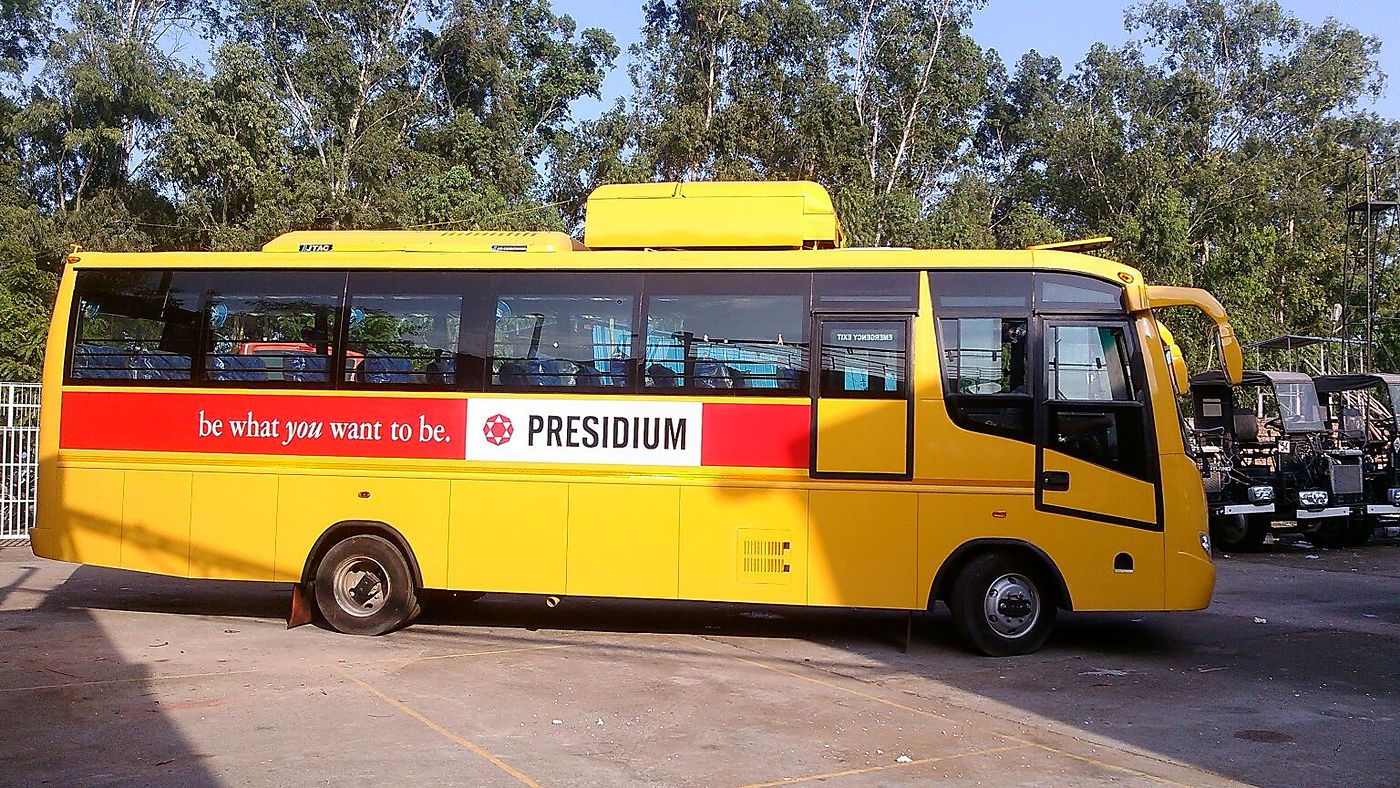 Presidium School — full side profile