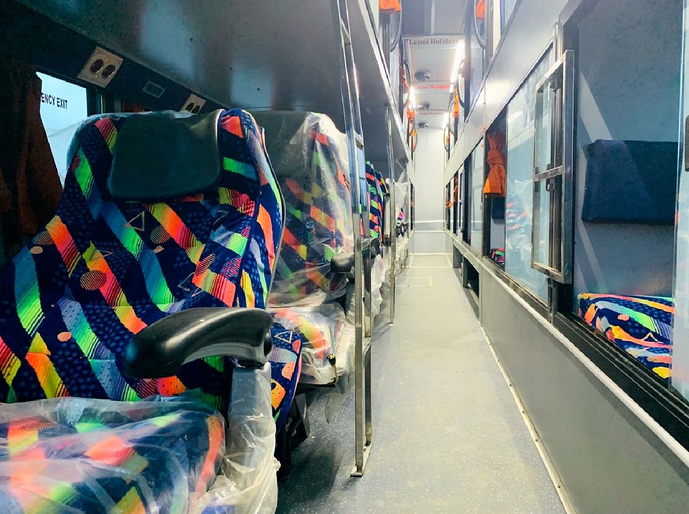 Laxmi Holidays — seating and berths