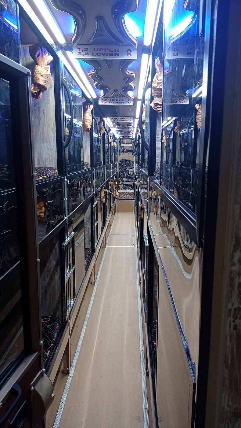 Moon Light Travels — berth aisle
