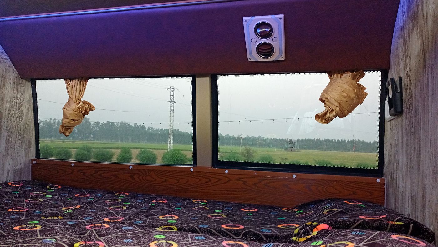 Moon Light Travels — lower berth
