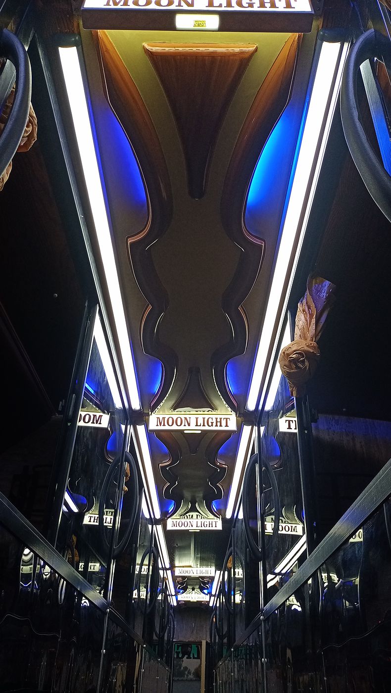 Moon Light Travels — ceiling detail