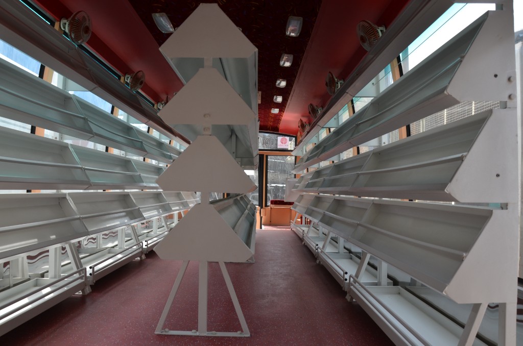 Mobile library interior